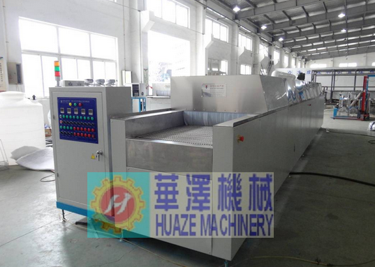 噴淋烘干超聲波清洗線